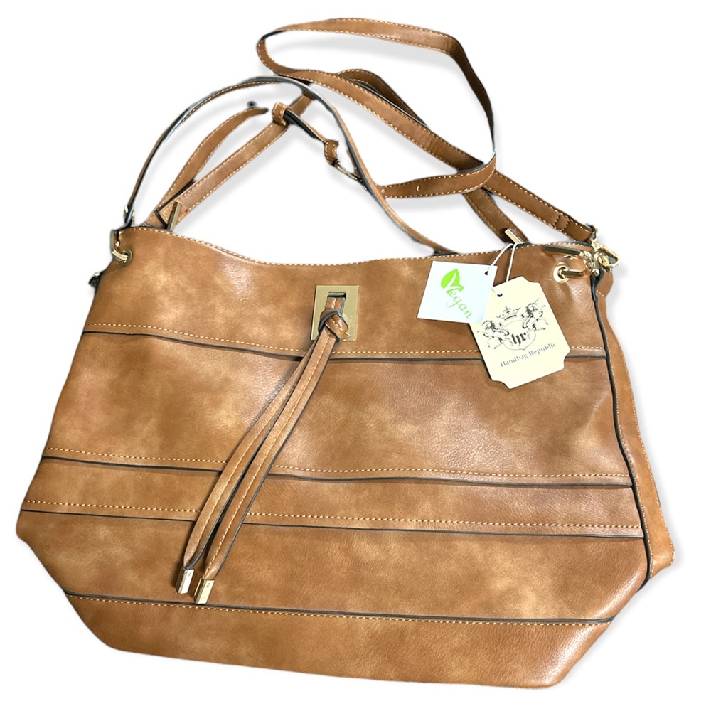 NWT Handbag Republic Vegan Faux Leather Shoulder Bag